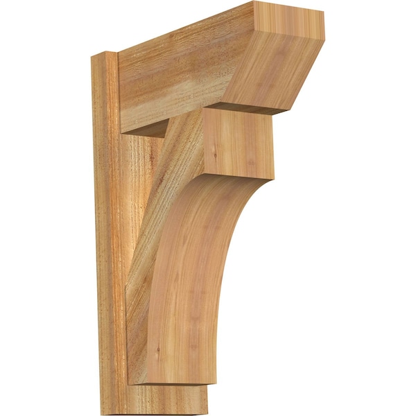 Ekena Millwork Westlake Slat Rough Sawn Outlooker, Western Red Cedar, 8"W x 18"D x 26"H OUT08X18X26WTL06RWR - main